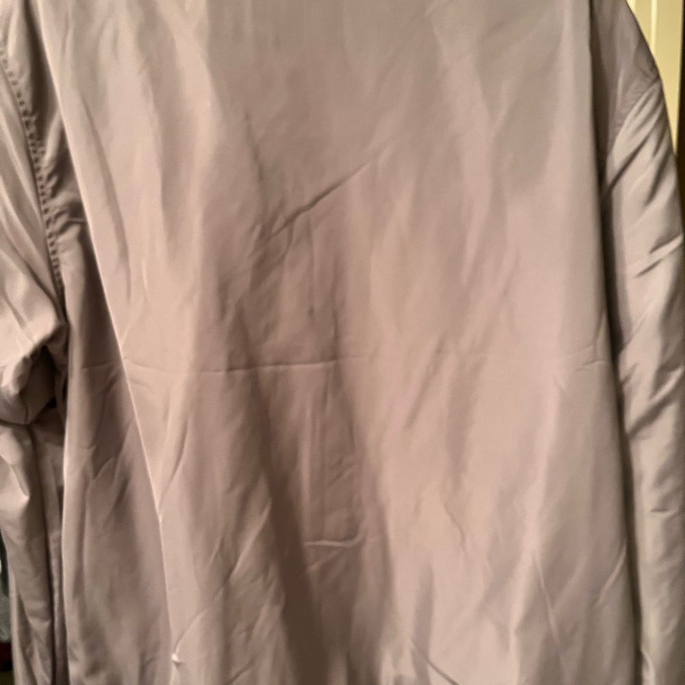 Mono B Shiny Lilac Lightweight Shirt Jacket - Picture 5 of 6